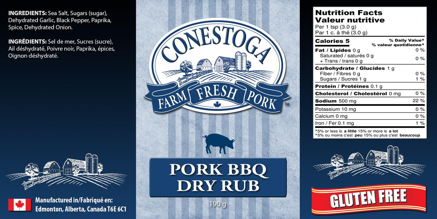 Pork BBQ Dry Rub