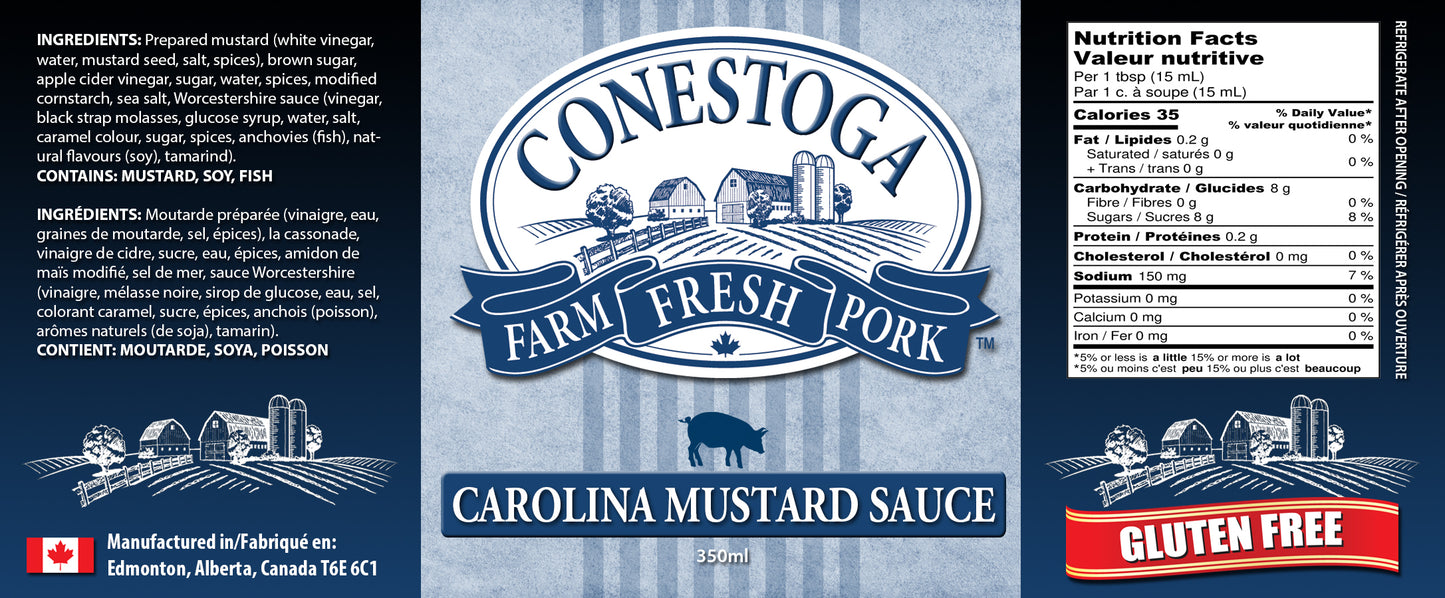 Carolina Style Mustard Sauce - GOLD