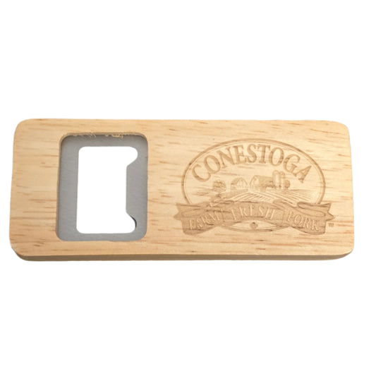 Bamboo Bottle Opener
