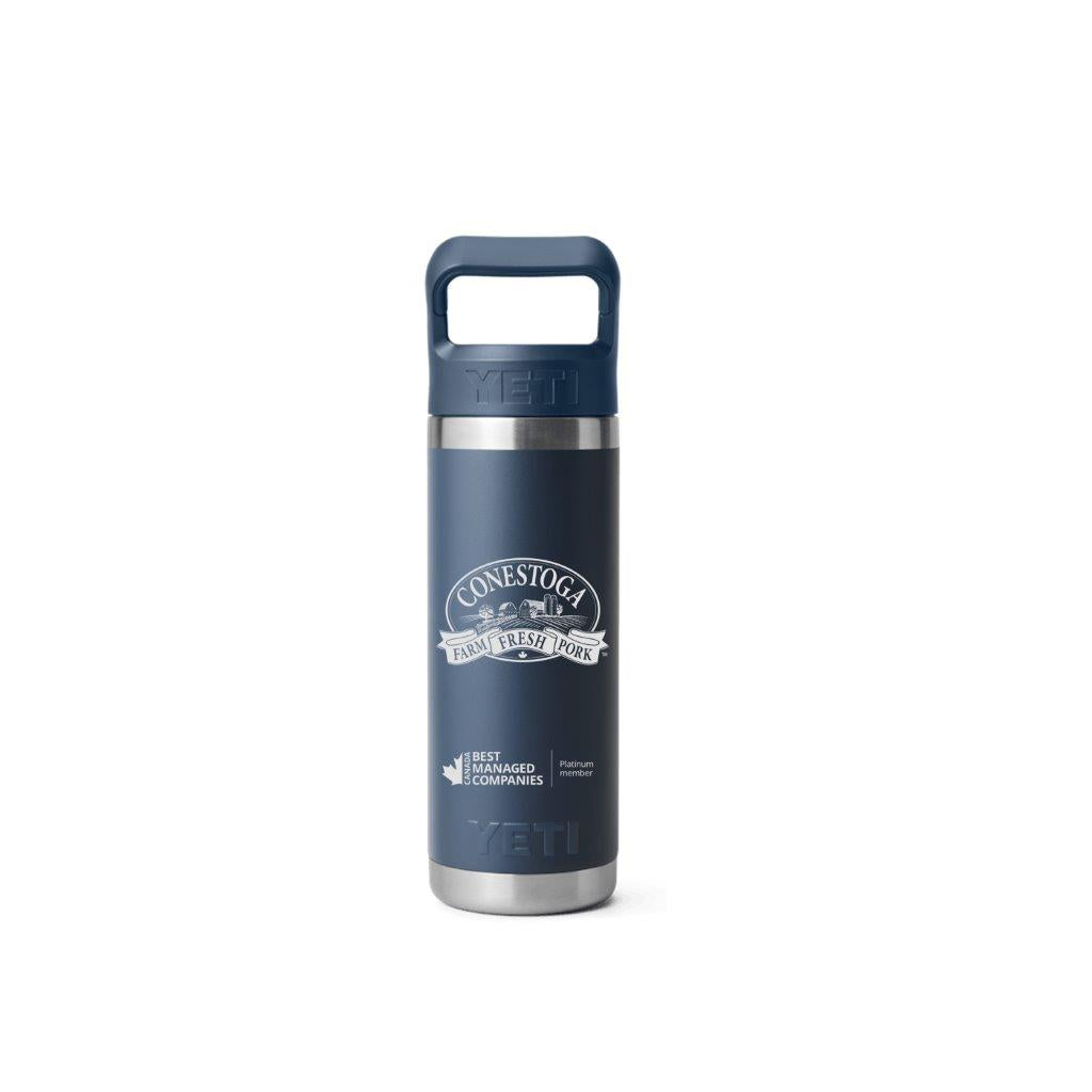 YETI Rambler 18 oz Water Bottle WITH STRAW