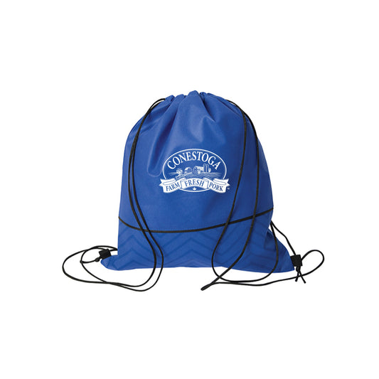 Tonal Non Woven Drawstring Bag