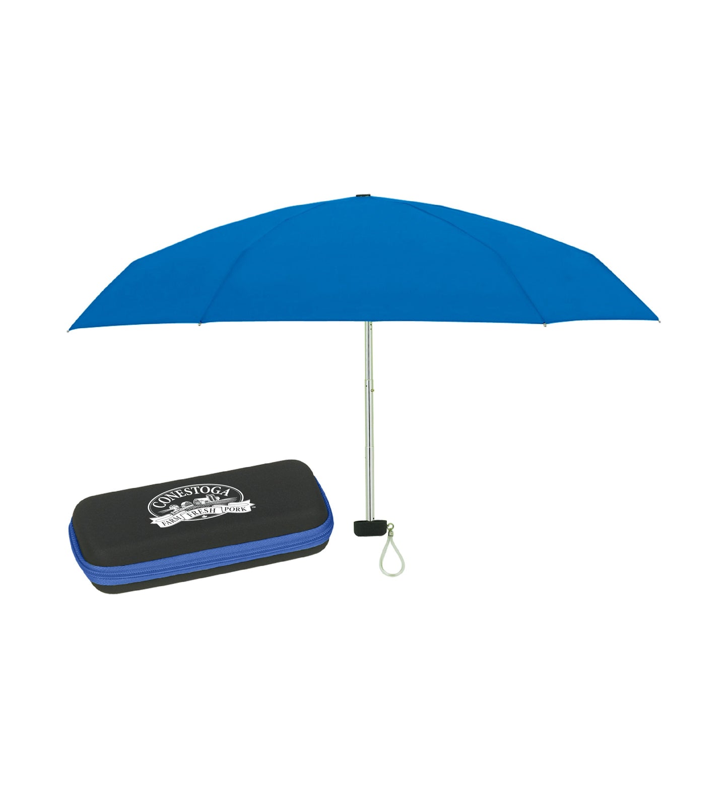 37" Arc Telescopic Folding Travel Umbrella