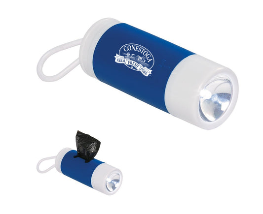 Dog Bag Dispenser With Flashlight